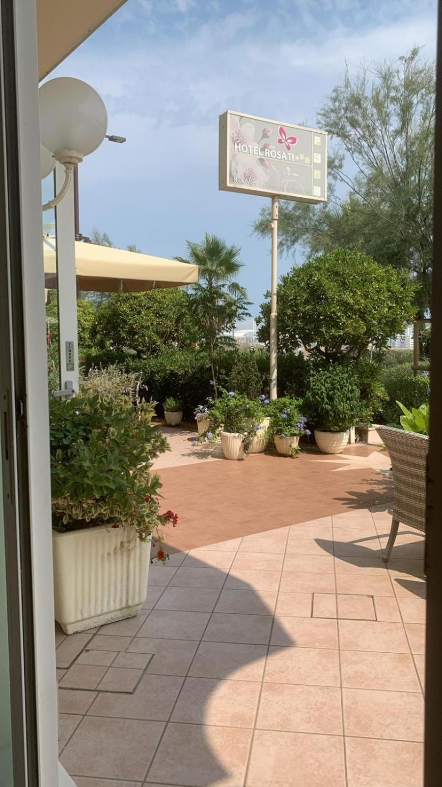 Hotel Rosati ريميني المظهر الخارجي الصورة